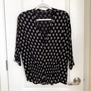 Zara Trafaluc Collection Dolman Blouse XS